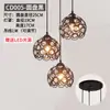 Nuevo candelabro para comedor, diseño de tres cabezas, mesa de comedor simple, estilo popular, lámpara de noche para dormitorio, lámpara creativa para barra de bar, arte de madera y hierro