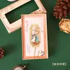 Marcador de Metal Hueco para Gato de Alta Calidad, Exquisito, para Estudiantes, Soporte de Página de Lectura, Souvenir Cultural y Creativo, Grabado Personalizado