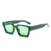 Gafas de Sol Cuadradas Nuevas 2024 con Montura Gruesa Europea y Americana, Montura Cuadrada de Moda, Gafas de Marco Grande Personalizadas Transfronterizas, Dulces y Frescas