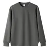 Sudadera Multicolor de Algodón Pesado para Otoño, Cuello Redondo, Capa Base, En Stock, Venta al por Mayor, Jersey Unisex, Mismo Estilo, Suministro, Pedidos Pequeños, Rotación Rápida