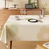 Mantel Estilo Ins Impermeable y a Prueba de Aceite Mantel Sin Lavado Sensación de Lujo Ligero Gama Alta Nuevo 2026 Mantel Rectangular de PVC para Mesa de Café