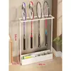 Suporte de Exibição para Raquetes de Badminton, Suporte de Exibição para Quadra de Badminton, Suporte para Colocar Raquetes, Suporte de Armazenamento para Varas de Pesca e Raquetes de Tênis