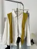 Chal de Punto de Heroína de Drama Coreano Camisa para Mujer, Forma Cóncava, Camisa para Mujer de Capa Fashionable y Versátil 6242