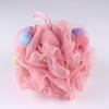 Fábrica direta grande bola de banho 50g flor de banho super macia menina coração de banho flor amor esponja banho de bola banho de pano por atacado