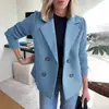 Amazon 2025 Primavera y Otoño Nueva Ropa de Mujer de Exportación Transfronteriza Europea y Americana Chaqueta de Lana de Empalme de Moda para Mujer