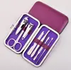 Conjunto de 7 peças para aparar unhas, conjunto de ferramentas para cuidados com as unhas, conjunto de ferramentas de manicure, conjunto para nail art, LOGOTIPO