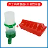 Comedouro de Codorna, Bebedouro para Pintinhos, Bebedouro, Dispositivo de Alimentação para Pássaros, Dispensador de Água, Bebedouro Automático para Codorna