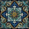 Pegatinas de Suelo Estilo Azulejo Retro, Autoadhesivas, Impermeables, Resistentes al Desgaste, Pegatinas de Renovación de Suelo de PVC para Cocina, Baño, Sala de Estar
