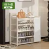 Sapateira para Entrada de Casa, Armário de Sapatos Interno Elegante Simples de Múltiplas Camadas, À Prova de Poeira, Casa de Aluguel, Novo Modelo Quente 2025