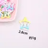 Presilha de Cabelo Estrela Dopamina Y2K Presilha de Cabelo Estrela de Cinco Pontas Fofa para Meninas Presilha de Cabelo Cor Doce Ins Presilha BB Presilha para Franja