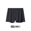 Calzoncillos tipo bóxer a cuadros para hombre de moda Ajuste holgado Ropa interior para hombre Calzoncillos tipo bóxer a cuadros para hombre