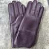 Guantes de Piel de Oveja 2020 Edición Dorso Completo Cuero Genuino para Mujer Invierno Cálido Dedos Engrosados Guantes Venta al por Mayor de Fábrica