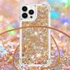 Adecuado para Funda de Teléfono Móvil Iphone14 13Pro Brillo Diagonal Anticaída Arena Movediza Cubierta Protectora Google 8 Funda Colorida