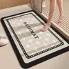 Alfombrillas de tierra de diatomeas minimalistas y lujosas al por mayor: alfombrillas de baño absorbentes, antideslizantes y de secado rápido, felpudos duraderos y fáciles de limpiar