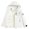 Chaqueta de Trekking Luotuo Western Sichuan para Mujer, Nueva Otoño e Invierno Talla Pequeña Resistente al Viento e Impermeable 3 en 1 para Montañismo para Hombre
