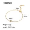 Pulsera Wanxing Estilo Francés Ins con Circonita, Exquisita Joyería de Diseño Nicho para Celebridades de Internet, Pulsera de Acero Inoxidable Acero de Titanio al por Mayor