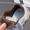 Nuevos zapatos deportivos slip-on de otoño para niños y niñas, zapatos de malla para niños con suelas suaves, zapatos casuales de moda