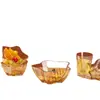Set de cinco piezas Galaxia Dabaiite Lujo Accesible Juego de tazones de vidrio Regalo Creativo Ensaladera de Vidrio Recuerdo