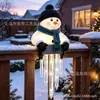 Nova Lâmpada de Neve Quente de Inverno Icicle Lâmpada Decorativa para Cerca Externa Luz de Neve para Cerca