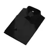 Camisa de manga corta para hombre, color liso, sin arrugas, a prueba de salpicaduras, resistente al aceite, antiarrugas, adecuada para trabajo de campo y desplazamientos, con cuello de solapa