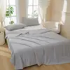 Edredón Fresco de Seda Helada para Verano, Edredón de Aire Acondicionado, Lavable a Máquina, Individual y Doble, Dormitorio Estudiantil, Edredón Delgado de Verano