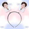 He Jianlin Aro de Mola Estéreo para Cabelo Headband Grampo de Cabelo Acessório de Show Deve Ser Ajudado a Entender