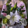 Ramo de Flores Moradas Monet, Flores Artificiales, Estilo Visual Jardín Morandi, Accesorios para Fotos