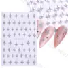 Belleza Total Transfronterizo Nuevas Pegatinas para Uñas Artísticas 3D Dibujos Animados Azul Tinta Lunares Franceses Ballena Pegatinas para Uñas Artísticas