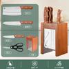 Juego de Cuchillos de Cocina Combinación Acero Inoxidable Cuchillo de Cocina y Juego de Utensilios de Cocina Juego Completo Disponible para Entrega