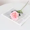 Tela de seda individual rosa redonda artificial Día de San Valentín decoración de juego para el hogar y la boda flor artificial bola de ondas Rosa al por mayor