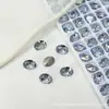 Wuzhou K9 Super Brilhante 6X8 Formato Ovo de Pombo Diamante 1:1 Réplica Huazi Decorativa Pontiaguda Irregular Acessórios para Unhas Peças de Diamante