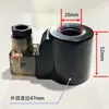 Bobina solenoide Axis DS 4WE6 Válvula de control direccional solenoide DC24V Diámetro del eje redondo 23 Longitud total 80 83 Accesorios