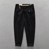 Calças Masculinas Retro High Street de Perna Reta Business Casual Nova Moda Tendência Ins Calças Longas Estilo Americano Calças Cargo