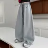 Pantalones de Chicas Primavera Otoño 2026 Nuevo Estilo Pantalones Deportivos para Niños Pierna Recta Suelta Pantalones Largos Ropa de Otoño para Chicas de Secundaria Pantalones con Sudadera