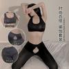 Nueva Lencería Sexy Encaje Archivo Abierto Ajustado Uniforme Deseo Puro Sexy Libre Descuento Suministros para Pareja Conjuntos Dropshipping