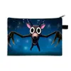 Bolsa de Almacenamiento Grande con Temática de Ciervos del Bosque, Estuche para Lápices de Papelería Estudiantil, Bolsa con Cremallera de 99 Noches, Billetera