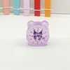 Nuevo Despertador Pequeño Luminoso de Dibujos Animados Sanrio Accesorios para Funda de Teléfono Móvil Pegamento de Crema DIY Materiales de Decoración Hechos a Mano