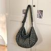 Bolsa de lona bolsa transversal 2025 nova moda ombro feminino grande capacidade casual bolsa de viagem estudante classe japonesa e coreana