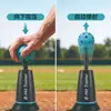 Entrenador Mecánico de Bateo de Béisbol, Máquina de Lanzamiento de Béisbol Deportiva Portátil para Exteriores para Niños, Producto Nuevo en Amazon