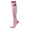 Calcetines de compresión deportivos unisex para pantorrillas, más de 200 estilos de calcetines de compresión largos para saltar la cuerda y correr, directo de fábrica