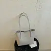 Bolsa feminina com padrão trançado exclusivo, grande capacidade, nova bolsa tote vintage de outono 2026 para o dia a dia, bolsa de ombro de grande capacidade