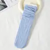 Calcetines de terciopelo estilo coreano para mujer, primavera/verano, a media pantorrilla, finos, absorbentes de sudor, de colores dulces, calcetines holgados para mujer, exclusivamente para ventas transfronterizas