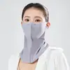Véu de Proteção Solar de Verão 2026 para Mulheres, Máscara de Sombreamento Anti-UV para Exterior, Máscara Tudo-em-Um para Proteção do Pescoço e Rosto, Novo Estilo