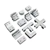 Clip de Fijación de Vidrio Accesorios para Macetero Piscina de Verduras Conector para Acuario Ángulo de Refuerzo para Estantería Azulejo para Maceta de Flores Broche