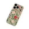 Funda para Teléfono Estilo Ins Flor de Rosa Adecuada para iPhone 18 Pro, Apple 16 Pro Max, 14, 13 y 15