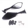 Motocicleta carro esportivo Ninja espelho horizonte espelho retrovisor HD espelho refletor cross-riding acessórios para carro espelho retrovisor