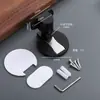 Succión de Puerta de Acero Inoxidable Montada en el Suelo Sin Taladro Tope de Puerta Antiviento Invisible Magnético Táctil de Puerta Tope de Puerta Antirrobo de Ingeniería
