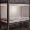Mosquitera de sombreado para dormitorio de estudiantes, venta al por mayor, litera superior, litera inferior, dormitorio, 0,8 m, 0,9 m, mosquitera a prueba de polvo, cremallera de tres puertas