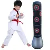Colunma de Boxe Inflável Vertical Tumbler Reforçada para Fitness Adultos e Crianças Saco de Pancadas Inflável Saco de Pancadas de Areia