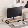 Suporte de Altura para Monitor de Computador com Armazenamento Estendido USB para Mesa de Escritório Laptop Rack de Armazenamento para Desktop